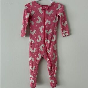 Joe Fresh Pink Footed Unicorn One-Piece